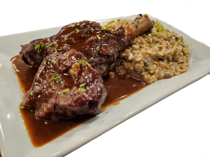 Lamb Shank and Risoto